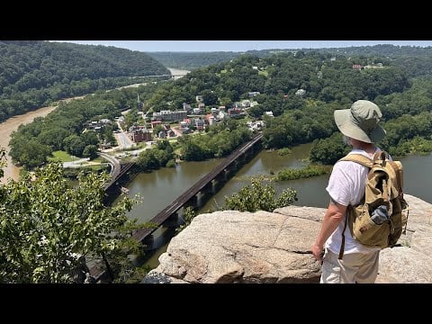 ASMR Exploring Harpers Ferry to Maryland Heights Overlook