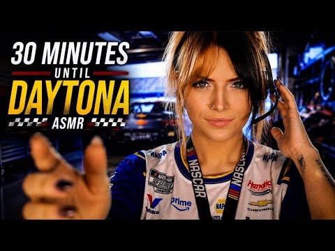 ASMR NASCAR | Your Crew Chief Gets You Ready for the Daytona 500