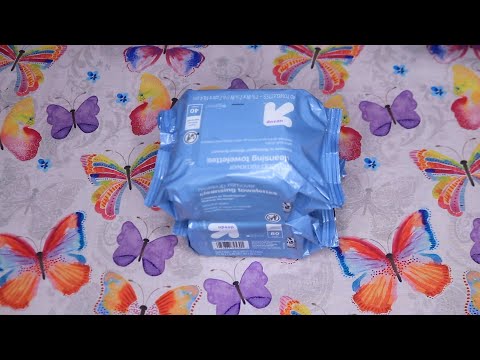 Target Makeup Wipes ASMR Plastic Crinkling Sounds