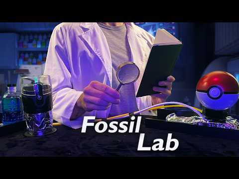 Late Night at the Pokemon Fossil Lab | ASMR Roleplay