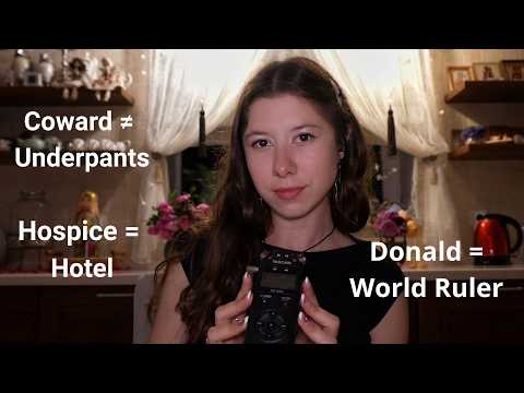 ASMR - Etymologies for Sleep