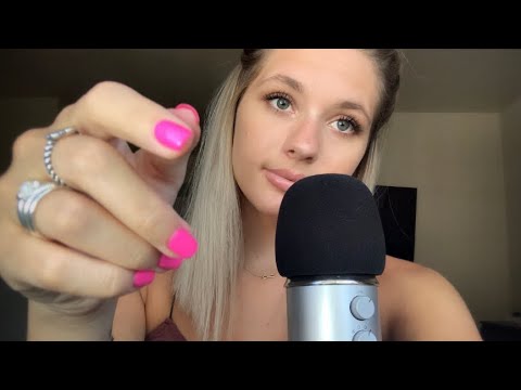 ASMR| Up Close Trigger Words/ Tingly Tracing