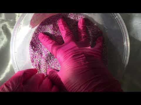 LATEX GLOVES 🙏  WHISPER 👄 Imagine you're at the beach, laying in the sand ...[[ASMR]]