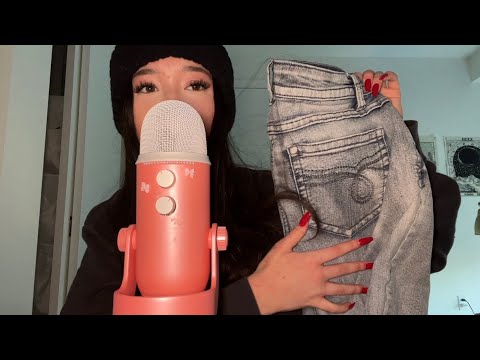 ASMR thrift haul