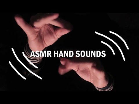 ASMR HAND SOUNDS in a Great Hall - Finger fluttering, Tapping sounds, Reverb
