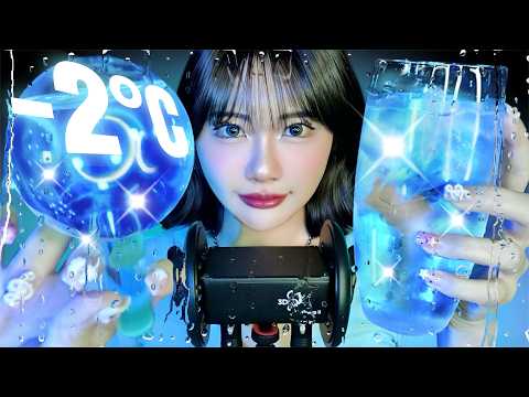 【ASMR】体感温度-2℃❄️ひんやり寝れる水の音コレクション😴💧💦(No Talking)｜Water Triggers for Sleep