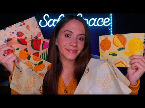 ASMR / The Beeswax Wrap Shop (beeswax trigger roleplay)