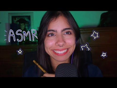 ASMR - EXAME DOS NERVOS CRANIANOS (roleplay, sussurros, siga a luz, tapping)