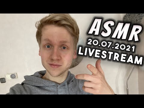 ASMR LIVE | Entspannter Talk über eure Themen! | Livestream vom 20.07.2021
