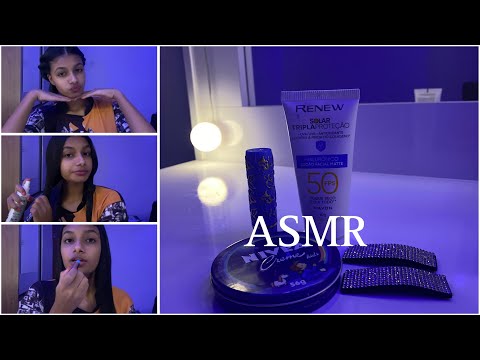 ASMR- skincare|me preparando para dormir