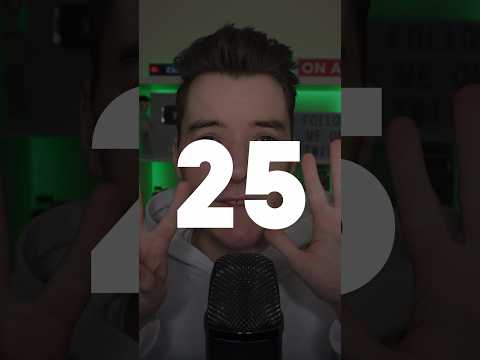 (ASMR) 25 Triggers in 60 Seconds! #Shorts