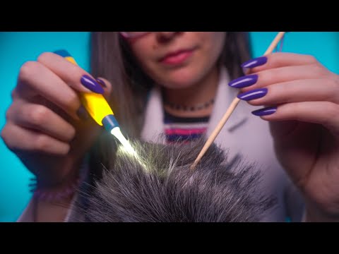 asmr | dermatologista examinando seu couro cabeludo 💆🏻‍♀️ (roleplay relaxante)