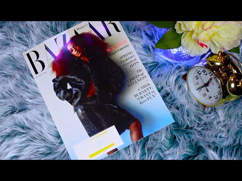 ASMR | Magazine Page Turning | Clock Ticking | Paper Sounds | No Talking