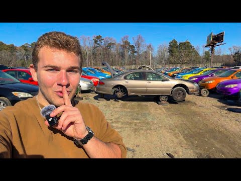 ASMR at a JUNK Yard (public)