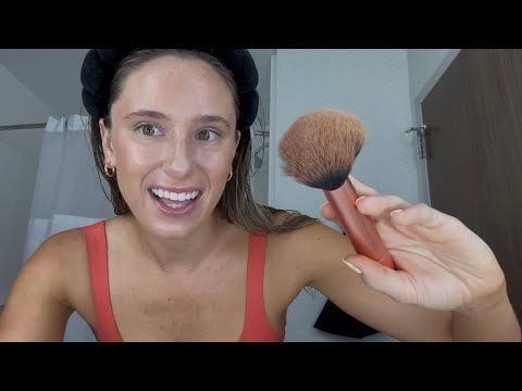 ASMR Get Ready With Me a on Roadtrip 🚗✨