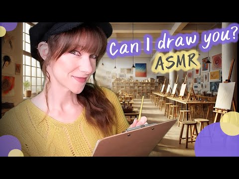 Art Student Sketches You ASMR ✏️ | Flirty Personal Attention & Drawing Sounds