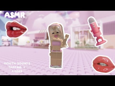 ✧ ROBLOX ASMR MOUTH SOUNDS + TAPPING & KISSES  (no talking) ୧ 🎀 (MINI VID 2 MINS)