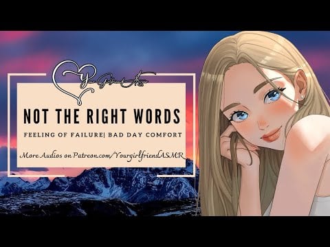 ASMR| Not the Right Words [Bad Day Comfort] [Cheering You Up] [Girlfriend Roleplay]