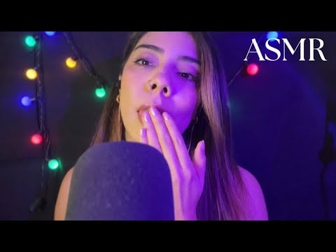 ASMR ☆ SPIT PAINTING + INAUDIBLE 👄💗 🎨 