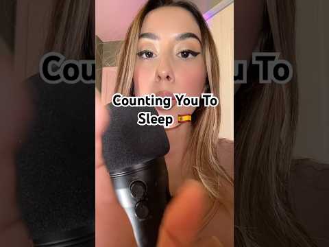 ASMR Counting You to Sleep in Spanish 🇪🇸 #asmr  #asmrshorts #asmrspanish