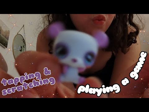 lofi Asmr ~ playing a fun game & random triggers