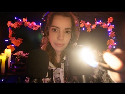 🍁 Follow the Flame 🔥 Cozy Fall ASMR with Hypnotic Lighter & Sticky Whispers