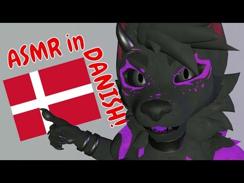 FURRY ASMR | Danish rambling! (again)