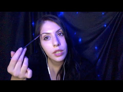 ASMR Eyebrow Plucking