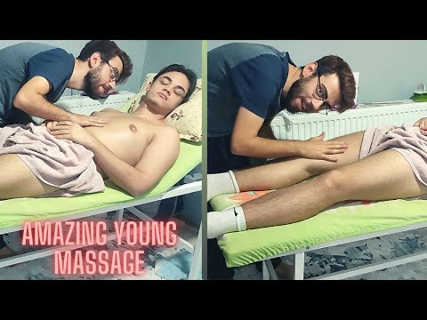 ASMR AMAZING STRETCHER TURKISH MASSAGE-Asmr-chet,leg,abdominal