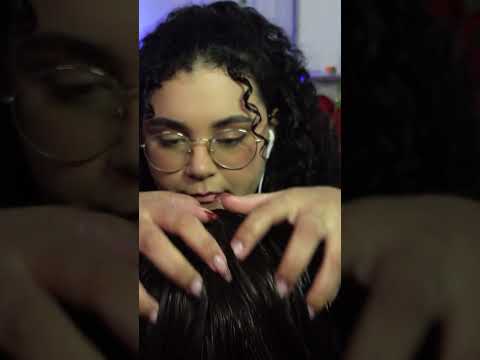 ASMR Massageando seu cabelo com Creme