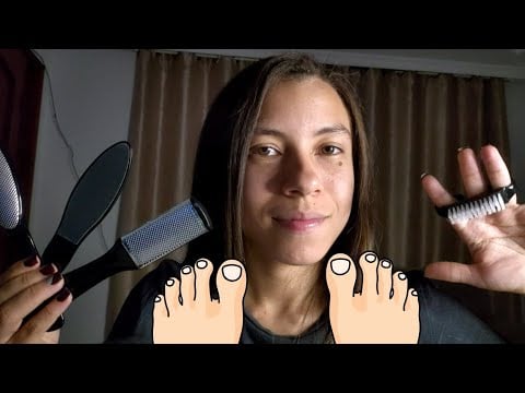 ASMR ROLEPLAY SPA DOS PÉS COMPLETO 👣🦶😌