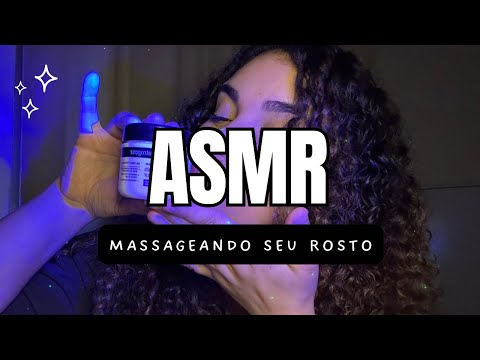 ASMR CASEIRO - MASSAGEANDO SEU ROSTO COM CARINHO