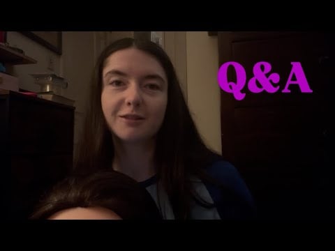 Playing with your hair and Answering your questions | ASMR 