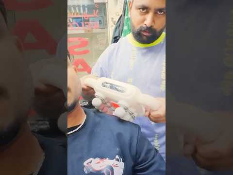Goodbye Pain! This Massage Machine Really Works 💥 #shorts #asmr #massage #machine #barber