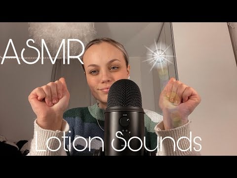 #ASMR Lotion Sounds