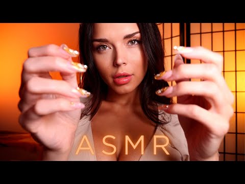 ASMR | Sleepy Whispers + Hand Movements ft. Britney Toyoko Nails!