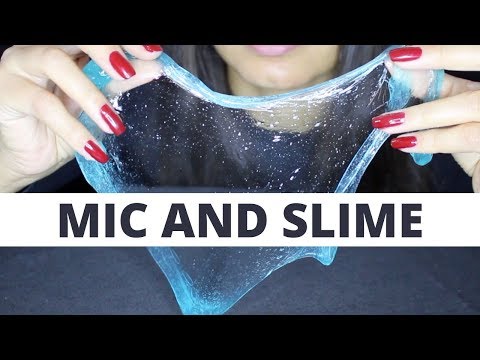 ASMR MIC AND SLIME #2 (NO TALKING)