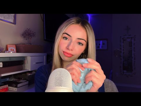 ASMR Floating on a Cloud | Cloud Slime!