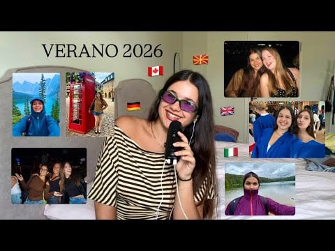ASMR | recap del VERANO 2026 (con fotitos) 🇨🇦🇬🇧🇲🇰🇮🇹🇩🇪🇪🇸