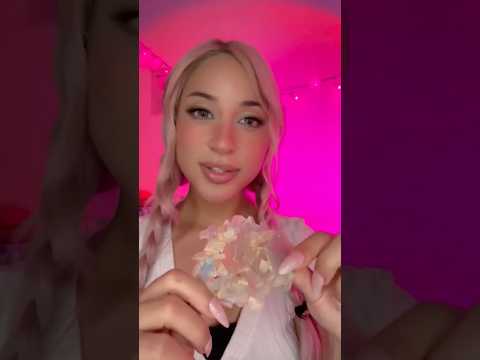 Edible crystal candy 🍬 #crystalcandy #asmr
