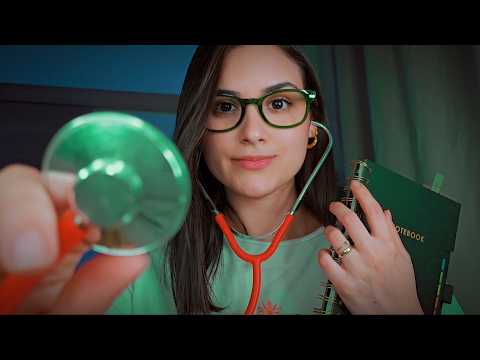 ASMR ENFERMEIRA| Visita médica Domiciliar✨️