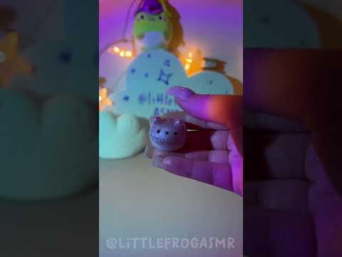 MOCHI SPARKLE CRUNCH ✨🐻 #asmr #satisfying #crunchy #squishy #mochi