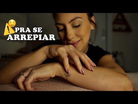 ASMR CLIQUE AQUI SE QUISER RELAXAR E SENTIR ARREPIOS (sons de massagem, carinho, sussurros)