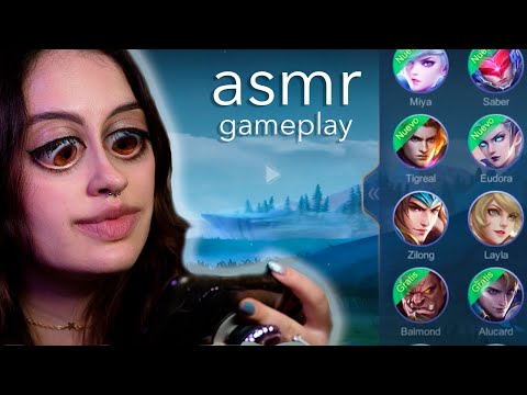 asmr para DORMIR mientras juego :) Escogiendo PERSONAJE Ale ASMR x MLBB