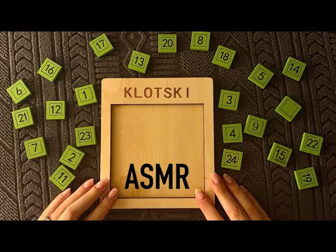 😴ASMR - SUPER-RELAXING Wooden Puzzle 🧩|5x5| with Clicky Whispers (1)