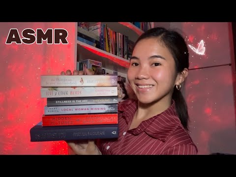 ASMR | Books Triggers and Tingly Whispering 📚💤 | Fast Tapping and Page Flipping