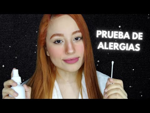 EXAMEN DE ALERGIAS | ROLEPLAY MÉDICO | ASMR Español