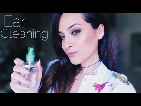 ASMR Roleplay - Spa ear cleaning up close - pulizia delle orecchie - Whisperer | ASMR Ita