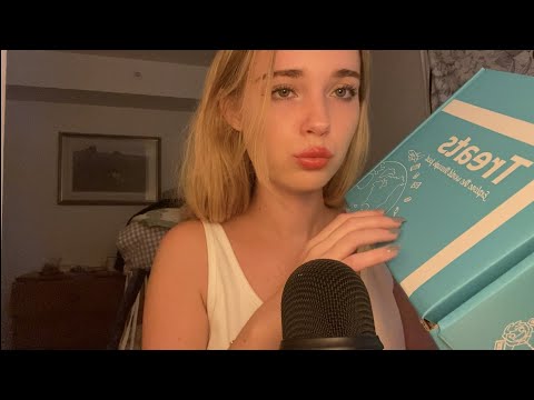 ASMR trying international treats