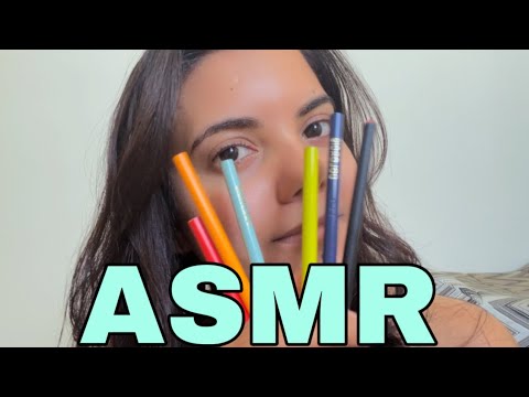 ASMR Caseiro: PINTANDO seu ROSTO e TOQUES NA TELA